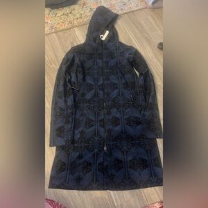 Blue and black women lululemon jacket